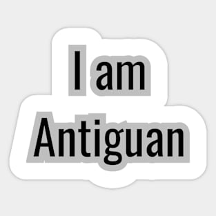 Country - I am Antiguan Sticker